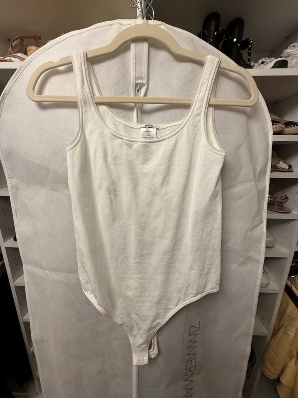 Wolford White Tank Bodysuit- size small